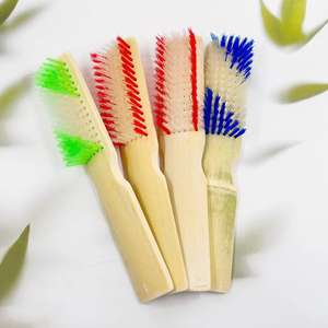 Cepillos de bambú al por mayor, cepillos de madera multifuncionales para lavandería, cepillos para tablas, cepillos para zapatos, de un y dos yuanes. - Product Image 4