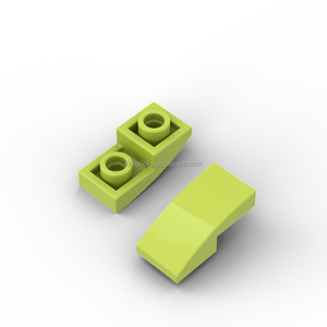 24201 Bloques de Construcción Curvos en Pendiente 2x1x 2/3 Invertidos Multicolores para Construcción DIY y Proyectos MOC Personalizados - Product Image 6