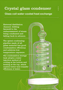 Mini Extracteur d'Huile Essentielle de Plantes en Verre à Domicile Appareil de Distillation Automatique - Product Image 5