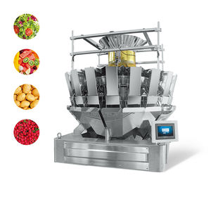 Uupac 20-सिर स्वचालित डिजिटल वजन वाले खाद्य पैकेजिंग के लिए बहु-सिर वजनकर्ता खाद्य पैकेजिंग फ्रेंच फ्राइज़ आलू टमाटर प्लास्टिक - Product Image 2