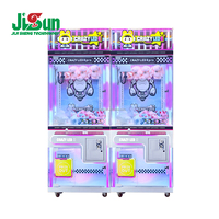 Machine de jeu d'arcade à monnayeur, machine à griffes simple pour peluches, joystick en cristal pour divertissement d'arcade