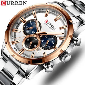 CURREN 8355 da <span class=keywords><strong>uomo</strong></span> orologio da movimento al quarzo riloj cinturino in acciaio inossidabile <span class=keywords><strong>di</strong></span> lusso marchio <span class=keywords><strong>di</strong></span> moda cronografo orologio da <span class=keywords><strong>uomo</strong></span> per regalo - Product Image 2