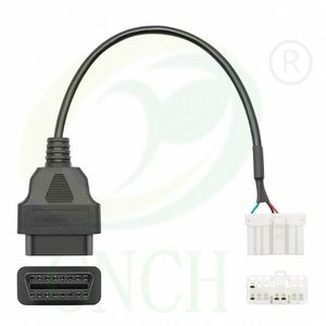 Câble de diagnostic adaptateur OBD <span class=keywords><strong>pour</strong></span> Tesla Model X S 2012-2015 ancien modèle, faisceau de câblage 12 broches - Product Image 4