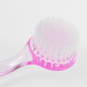 Brosse professionnelle de lavage de poussière d'art d'ongle brosse de nettoyage de maquillage à tête ronde outils de manucure et de pédicure - Product Image 6
