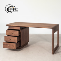 Meubles de bureau à domicile de haute qualité au design moderne en teck, hauteur réglable et tiroir, également adaptés à un usage professionnel