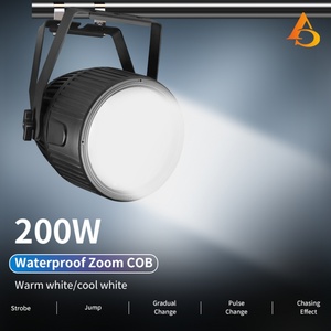 AICPOSE Iluminación Profesional para Escenarios, Luz Par COB de 200W con Zoom, Resistente al Agua IP65, DMX - Product Image 3