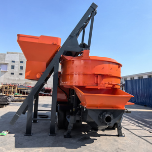 Bomba mezcladora de hormigón con motor diésel, gran oferta, bomba mezcladora de tambor de hormigón JBT30 - Product Image 2