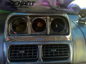 1996-2001 Impreza WRX STI GC8 GF8 Pièces de carrosserie en fibre de carbone Jauge de tableau de bord pour Impreza WRX STI GC8 GF8 - Product Image 2