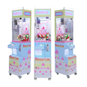 Petite machine à grue à griffes Jouet d'arcade en peluche Jeux à pièces Mega Mini machine à griffes pour magasin <span class=keywords><strong>de</strong></span> crème glacée Blanchisserie Revenu artefact - Product Image 4