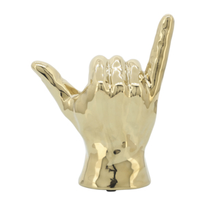 Scultura decorativa a forma di mano in ceramica moderna per l'arredamento della casa, per soggiorno, mensola, tavolino da caffè - Product Image 4