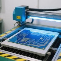 Fabrication de circuits imprimés FR-4 personnalisés (PCB & PCBA) DIY Développer le contrôle Service PCB