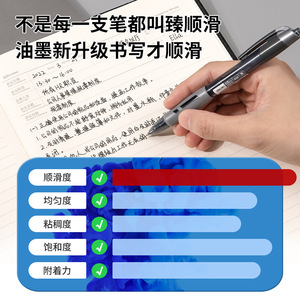 Deli Lineflow Gel <b>Pen</b> 0.5mm Bullet Tip Smooth Writing Office Student Use - Product Image 2