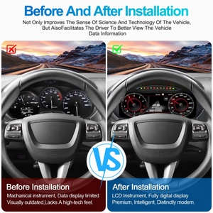 Navihua <b>for</b> VW Seat Leon 2009-2012 <b>Speedometer</b> Dashboard Linux System CarPlay Auto Display 12.3 Inch Digital Sport Dashboard - Product Image 4