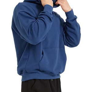 Sudadera con Capucha Personalizada para Hombre, Estilo Europeo, Juvenil, Holgada, con Bolsillo, Colores Básicos, 65% Poliéster, 35% Algodón Terry - Product Image 6