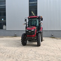 جرار زراعي رباعي الدفع 50 PS Tractor Moteur ديزل C Laboureur De 50HP Pertanian Trator