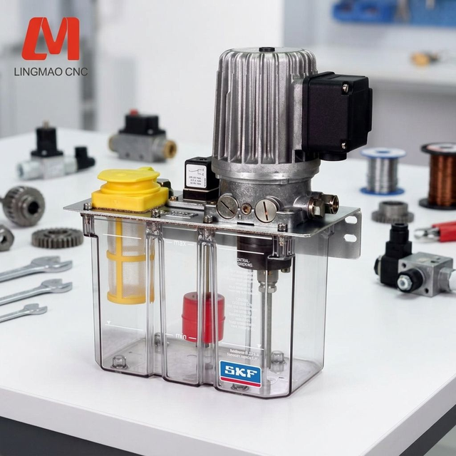 MFE5-KW6-S120+1GW Motor Driven Lubrication Unit for Machine Tool Centralized Lubrication System for Mazak Machine