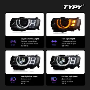 TYPY Nuevas Luces Delanteras para Land Cruiser LC300 2022-2023, Faros LED de Proyección, Luces de Circulación Diurna, 36V 100W 8000 Lúmenes - Product Image 4
