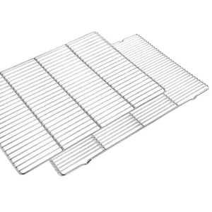 600mm*400mm 1050g Heavy Duty Stainless Steel Bakery Oven Cooling Rack Baking