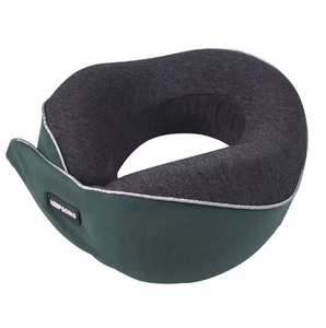 Design brevettato Memory Foam cuscino collo da viaggio a forma di U in poliestere massaggio lavabile <span class=keywords><strong>caratteristiche</strong></span> per aereo campeggio Logo - Product Image 2