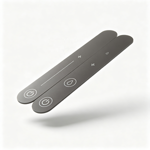 Panel de Control de Teclado de Plástico con Etiqueta Integrada (IML) Personalizado OEM, Resistente al Agua y a los Arañazos, Teclado de Membrana Autoadhesivo de PVC PET - Product Image 5