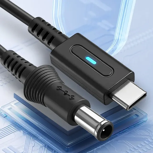 1.8m Charging Type-C Cable for SNES for SFC Game Console PD Power Charger Charging Black Cable