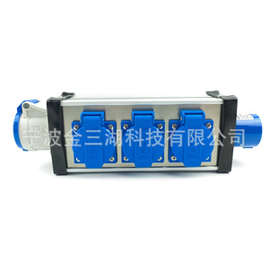 กล่องจ่ายไฟ 3 ทาง Weipu 16A 3 แกน สำหรับอุปกรณ์แสงสีเสียงบนเวที - Product Image 5