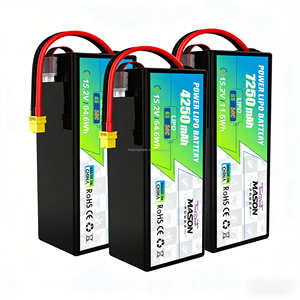고출력 리포 배터리 <span class=keywords><strong>4S</strong></span> 4250mAh 60C 6S 5200mAh 50C 7500mAh 80C FPV 레이싱 드론, 축구 드론 및 산업용 드론용 - Product Image 1