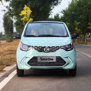 Personnalisable 5 portes 4 places <span class=keywords><strong>Solarone</strong></span> Mini voiture électrique à énergie solaire Véhicule à hayon avec panneau solaire Nouvelle énergie Vente de véhicule - Product Image 2