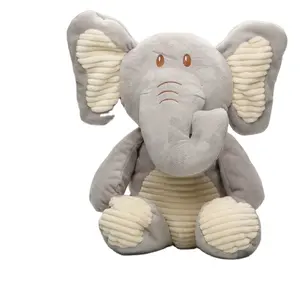 2021 LOGOTIPO da marca de Moda new baby elefante elefante de pelúcia recheado brinquedo macio brinquedo de pelúcia no atacado