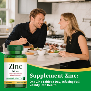 Tabletas de Zinc de Alta Potencia 50mg <span class=keywords><strong>para</strong></span> Apoyo Inmunológico, Antioxidante, Salud de la Piel, Defensa Diaria, Suplemento de Bienestar, a Granel - Product Image 2