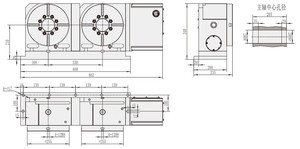 Wt-255-2w Centro de Mecanizado: Plataforma Giratoria Nueva para Componentes Centrales de Engranajes y Rodamientos de Maquinaria, Larga Vida Útil - Product Image 6