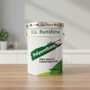 Superior Runshine Eco-Friendly Polyurethane Liquid Coating Furniture Paint <b>Clear</b> High <b>Gloss</b> Durable Wooden Lacquer - Product Image 1