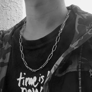 Collier en acier inoxydable, pendentifs superposés, finition miroir de haute qualité, brillant, bijoux DIY - Product Image 1