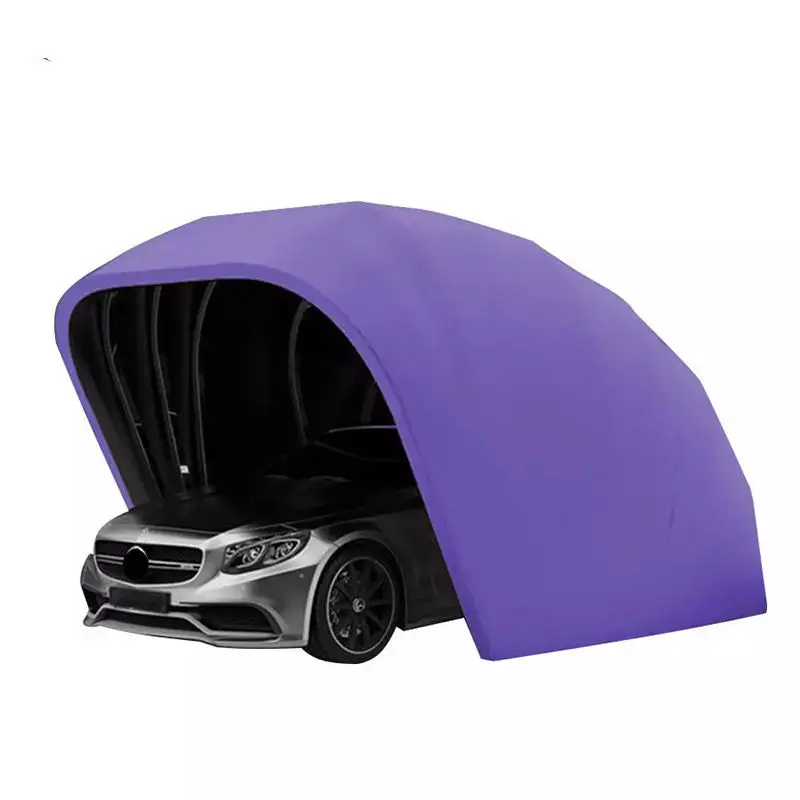 Modern Retractable Sun-Proof And Dustproof Carport Fully Automatic Mobile Folding Garage Telescopic Car Awning