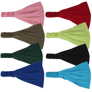 Nuevas Diademas Lisas para Mujer, Diadema Ajustable Suave, Logotipo Personalizado, Accesorios para el Cabello de Color Sólido de Alta Calidad para Mujer - Product Image 4