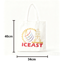 Conception Simple personnalisé économique coton sac fourre-tout léger toile sacs en tissu pour bricolage publicité Promotion cadeau