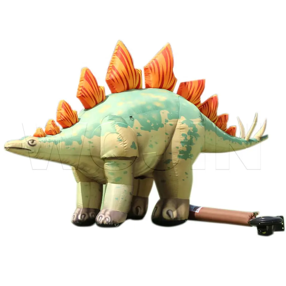 Il drago erbivoro personalizza i giocattoli gonfiabili dell'aria giocattoli gonfiabili dei buttafuori del drago alti 4m per la vendita calda all'aperto
