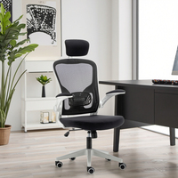Fauteuil de Direction Ergonomique de Luxe Rongmei RM-8012 en Gros – Confortable, Pivotant, avec Appuie-tête et Accoudoirs Ajustables, Tissu Moderne