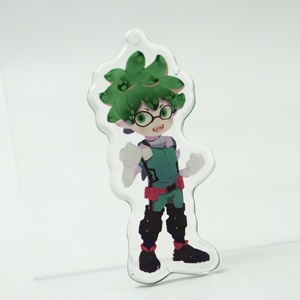 Phổ biến tùy chỉnh CNC cắt in phim hoạt hình Acrylic hai mặt mở và đóng cửa Keychain tùy chỉnh Anime có thể mở ra Shaker - Product Image 3