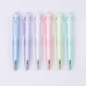Stylo gel transparent mini <span class=keywords><strong>GF</strong></span> Cute Macaron Candy Color, portable, court, mignon, encre à séchage rapide, pour étudiants et fournitures de bureau. - Product Image 1