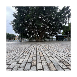 Ancienne Ville Romaine Sol Antidérapant Pavé Carré Granit 10x10cm - Product Image 1