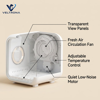 Séchoir pour animaux de compagnie, souffleur de poils pour chiens et chats, silencieux, à faible bruit, température réglable, séchoir de toilettage à domicile, circulation d'air frais