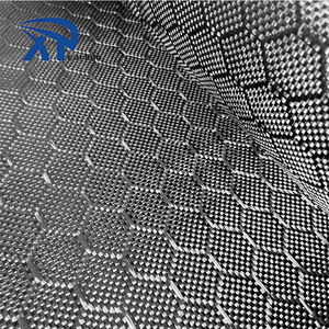 <span class=keywords><strong>Tissu</strong></span> en fibre de carbone Kevlar aramide sergé hexagone uni mélangé 240g de toutes les couleurs - Product Image 2