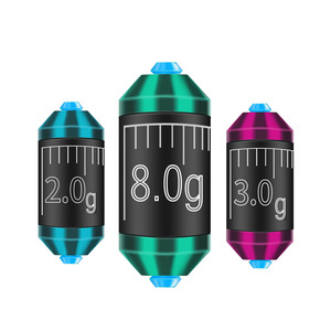 Plomb de pêche Aohu 5g cylindrique à libération rapide, poids réglable, fonction durable - Product Image 3