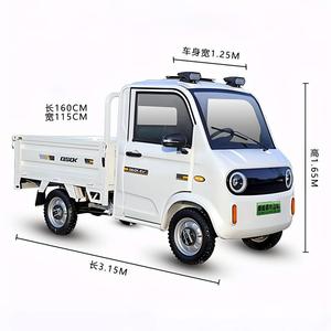 Vehículo Eléctrico Utilitario de Cuatro Ruedas, Baja Velocidad, Largo Alcance, con Plataforma de Carga, Todoterreno, para Transporte Agrícola y Viajes Diarios - Product Image 6