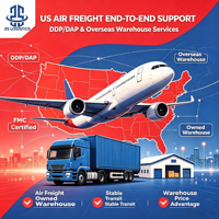 Fret aérien vers toute l'Union américaine, service DDP tout-en-un, disponible pour les marchandises générales et les marchandises à piles.