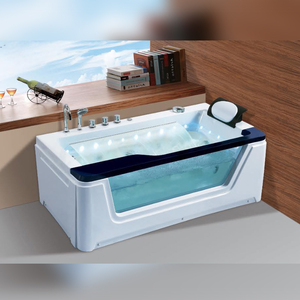 Rideau d'eau Cascade <span class=keywords><strong>Surf</strong></span> Massage Baignoire Acrylique Couple Twin Bath avec une température constante de 1.7 mètres Baignoire - Product Image 4