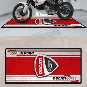 Custom Professional Auto Carpet Motorcycle Parking Garage Mats Rubber Floor