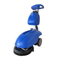 Mini épurateur de sol HCG-350 Machine à pousser à la main derrière la machine de nettoyage à piles pour la maison