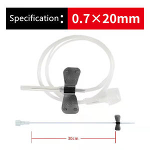 Set Infus Sekali Pakai Ramah Lingkungan dengan Jarum Kupu-kupu untuk Hewan, Pilihan Warna 21G-25G - Product Image 6